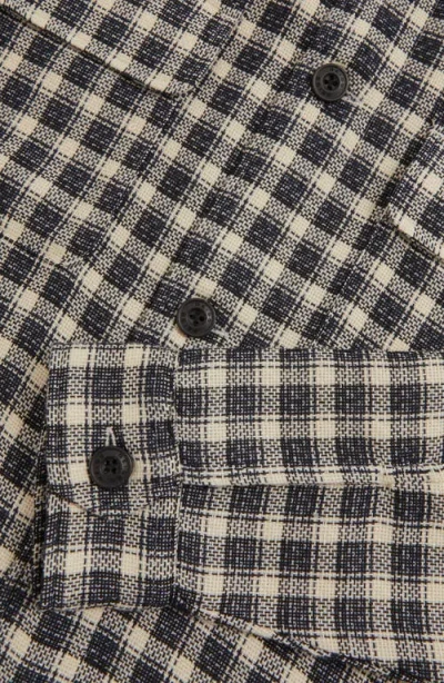 Reiss Ribona Check Button-up Shirt In Multi
