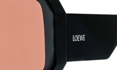 Loewe Oversized Square Monochromatic Sunglasses In Black
