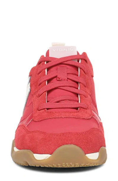 Vionic Walk Slim Glide Sneaker In Red