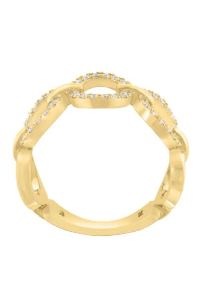 Effy Diamond Link Band Ring In Gold