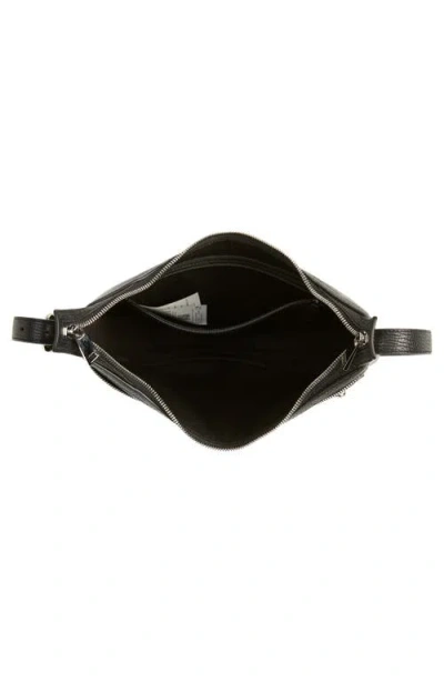 Versace Small Repeat Leather Hobo Bag In Multi