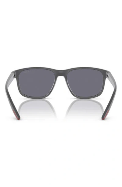 Prada Linea Rossa 56mm Pillow Sunglasses In Pattern