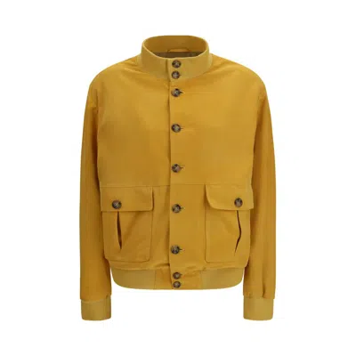 Valstar Button Patch Pocket Jacket In Yellow