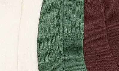 Nordstrom 3-pack Athleisure Crew Socks In Multi