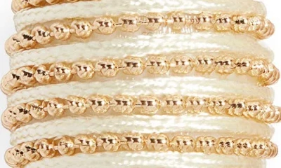 Nordstrom Ball Chain Statement Drop Earrings In Multi