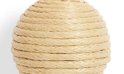 Nordstrom Triple Linear Drop Raffia Earrings In Multi