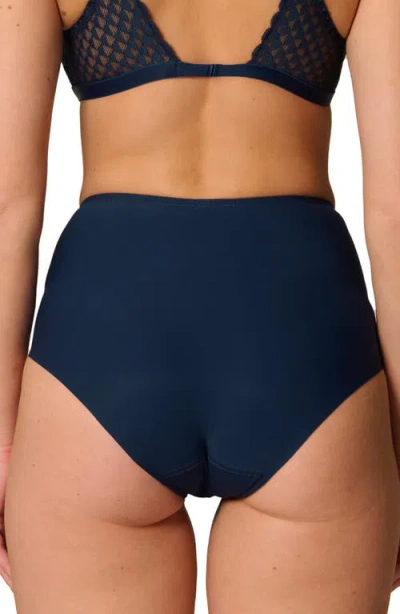 Simone Perele Subtile Control Briefs In Blue