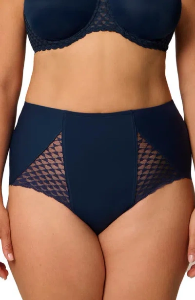 Simone Perele Subtile Control Briefs In Blue