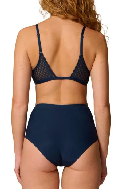 Simone Perele Subtile Control Briefs In Blue
