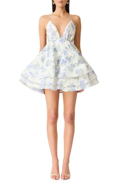 Elliatt Cleo Mini Dress In Animal Print