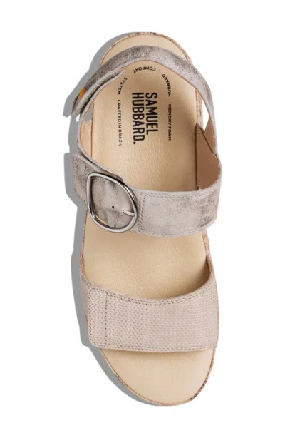 Samuel Hubbard Portola Two Strap Sandal In Multi