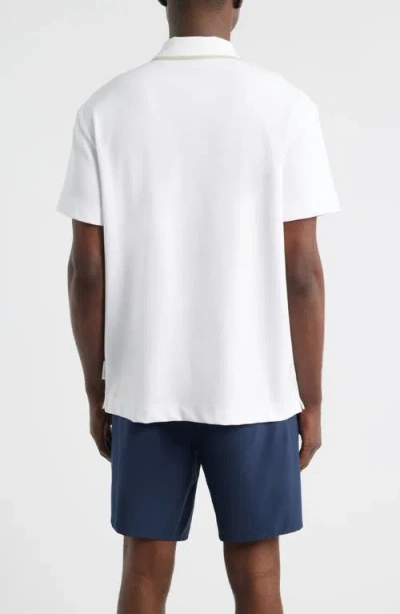 On Courtside Polo In White