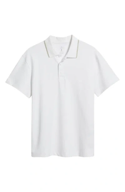 On Courtside Polo In White