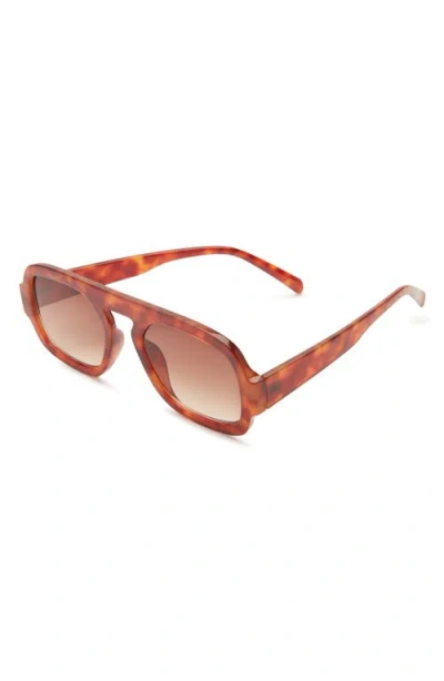 Bp. Shield Sunglasses In Brown