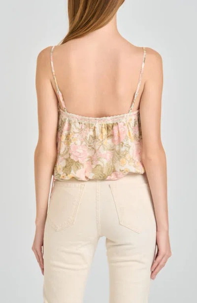 Wayf Jasmine Bubble Hem Camisole In Multi