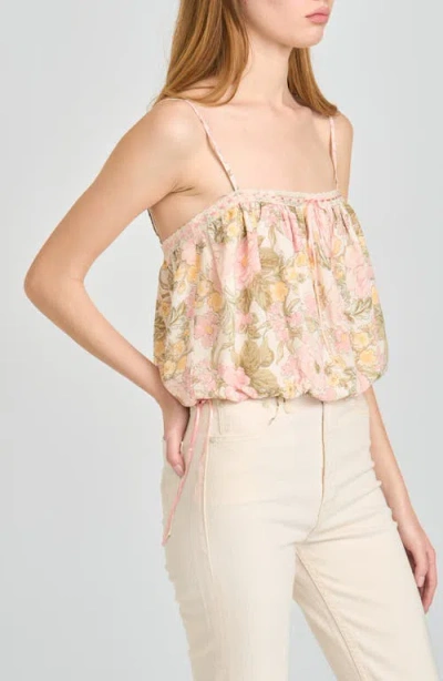 Wayf Jasmine Bubble Hem Camisole In Multi