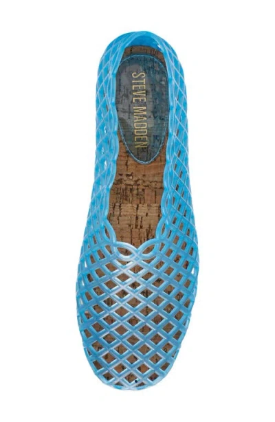 Steve Madden Grove Flat In Blue