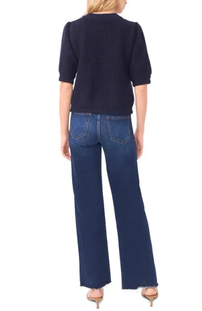 Halogenr Halogen(r) Button Up Sweater In Blue