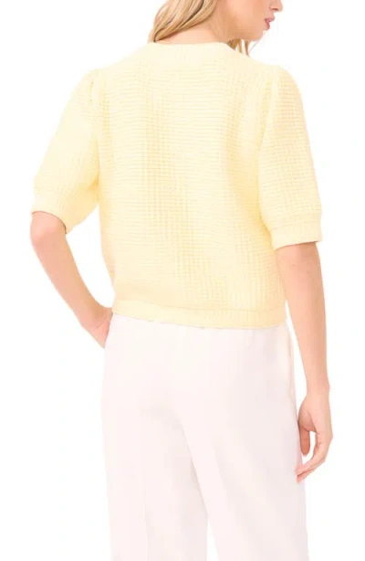 Halogenr Halogen(r) Button Up Sweater In Yellow