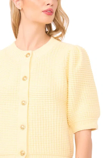 Halogenr Halogen(r) Button Up Sweater In Yellow
