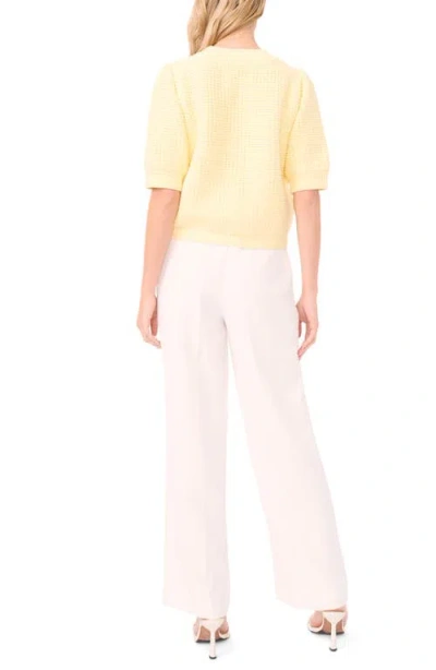 Halogenr Halogen(r) Button Up Sweater In Yellow