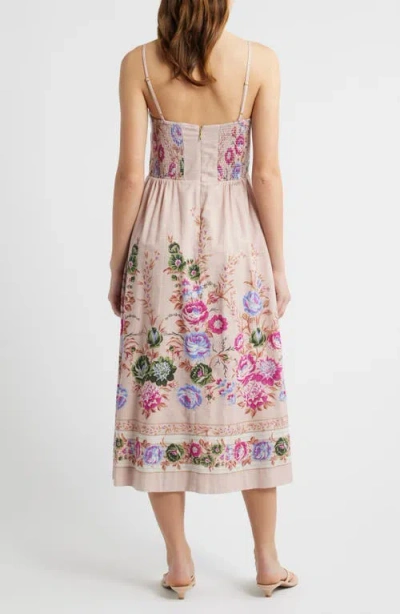 Cleobella Trina Ankle Dress In Pink