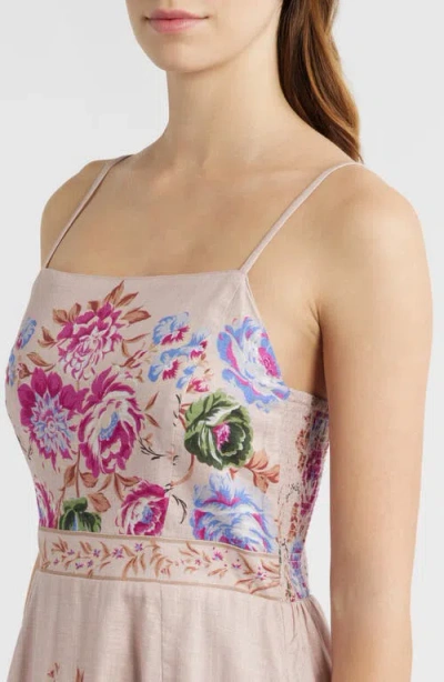 Cleobella Trina Ankle Dress In Pink