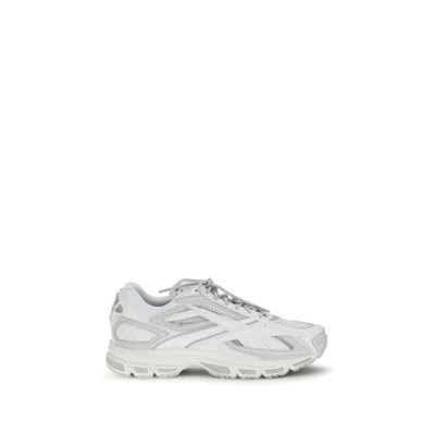 Reebok White Polyethylene Athletic Sneakers In Multi