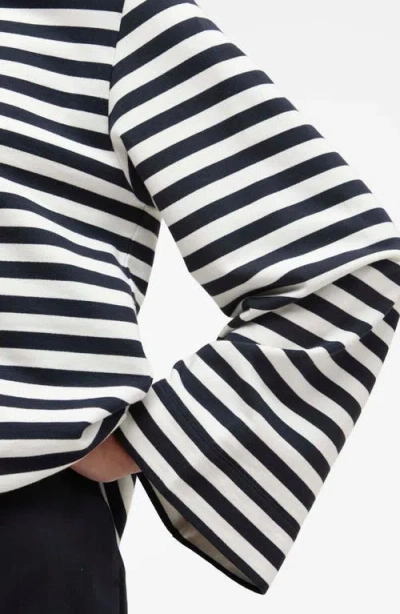 Barbour Layla Stripe Sweatshirt In Multi