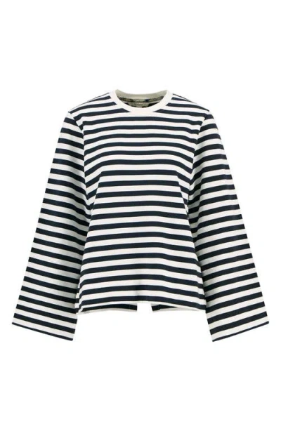 Barbour Layla Stripe Sweatshirt In Multi