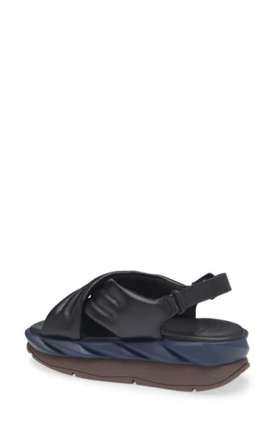 4ccccees Mellow Mana Platform Slingback Sandal In Black
