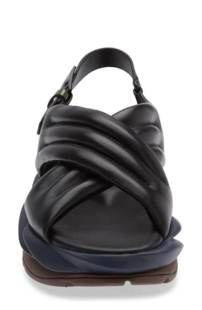4ccccees Mellow Mana Platform Slingback Sandal In Black