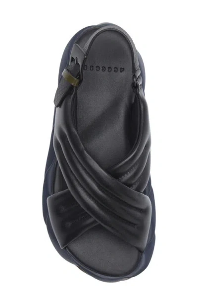 4ccccees Mellow Mana Platform Slingback Sandal In Black