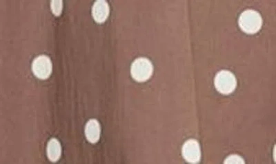 L'agence Kylo Polka Dot Belted Shirtdress In Multi