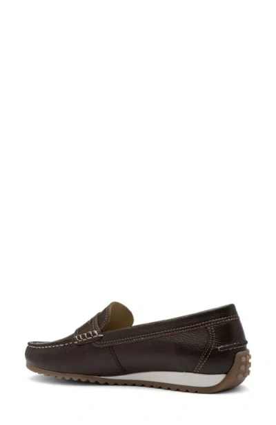 Ara Nomad Penny Loafer In Brown