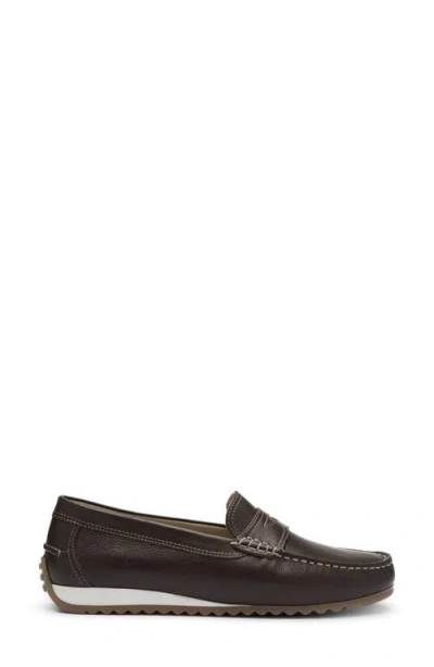 Ara Nomad Penny Loafer In Brown
