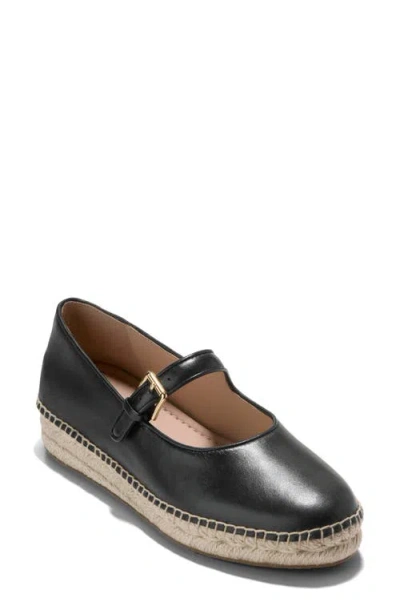Cole Haan Cloudfeel Asbury Mary Jane Flat In Black