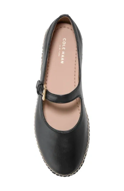 Cole Haan Cloudfeel Asbury Mary Jane Flat In Black