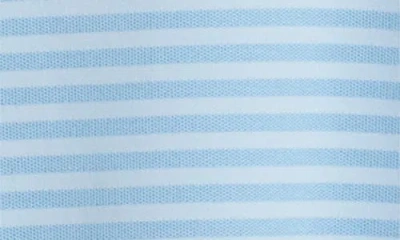 G/fore Stripe Mesh Polo In Blue