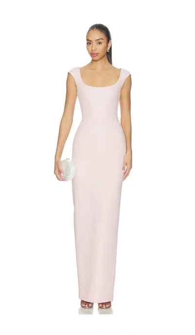 Sau Lee Brooke Gown In Neutral