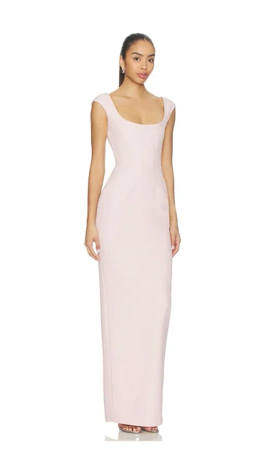 Sau Lee Brooke Gown In Neutral