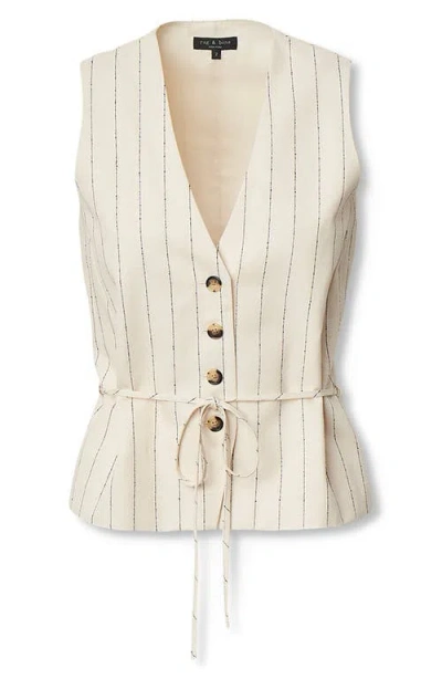 Rag & Bone Polar Puffer Ski Jacket In White