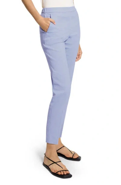 Theory Treeca Pull-on Pants In Blue