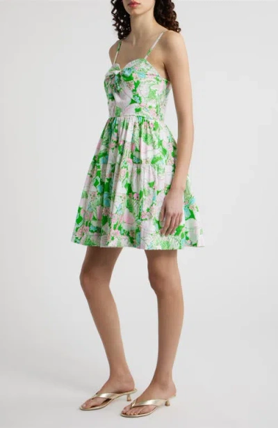 Lilly Pulitzer Bennet Stretch Dress In Putting Green Poppyland