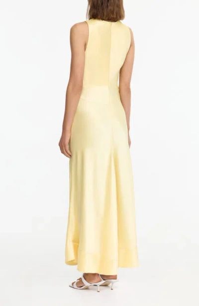Acler Eastoncroft Maxi Dress In Yellow