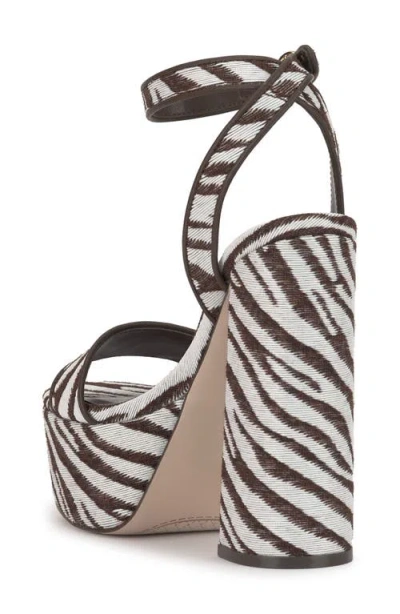 Jessica Simpson Axtyn Ankle Strap Platform Sandal In Multi