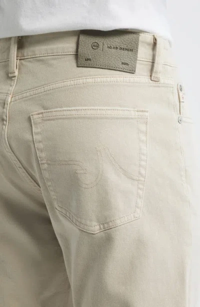 Ag Everett Slim Straight Leg Jeans In Neutral