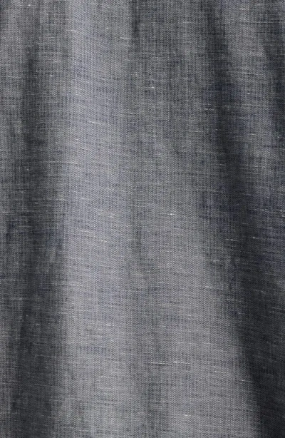 Ag Sid Cotton & Linen Trucker Jacket In Blue