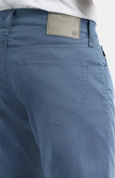 Ag Everett Commuter Performance Slim Straight Pants In Blue