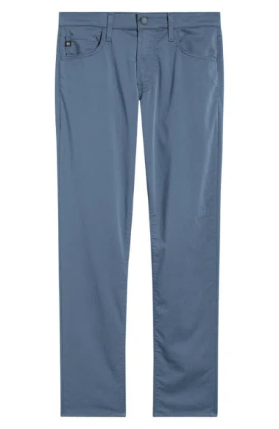 Ag Everett Commuter Performance Slim Straight Pants In Blue